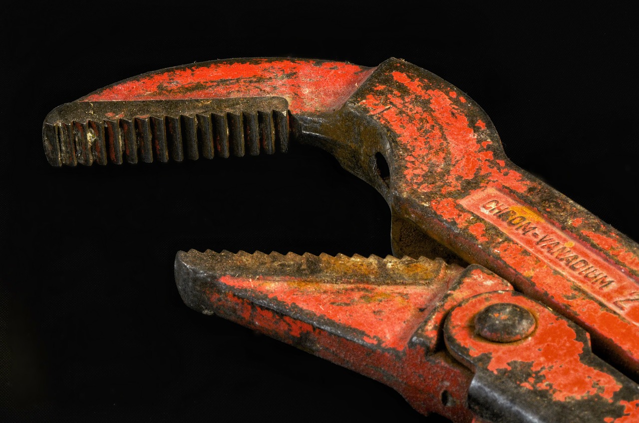 Pipe wrench in Hillegom